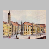 Augustinerkirche in Wien, um 1825 (gemalt von Vinzenz Reim), Wikipedia.jpg
